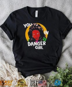 WhoopI goldberg you in danger girl shirt