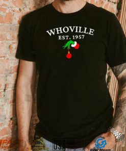 Whoville The Grinch Est 1957 Christmas Nike T Shirt