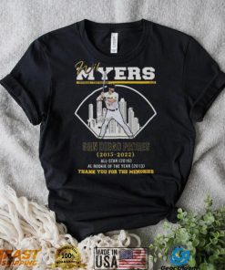 Wil Myers San Diego Padres 2015 2022 Thank You For The Memories Signature shirt