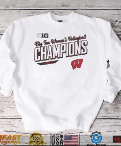 Wisconsin Badgers Big Ten Women’s Volleyball Champions 2022 T shirt