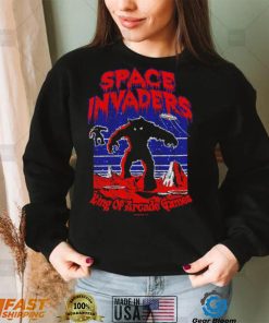 Wolf Space Invaders King of Arcade Games shirt