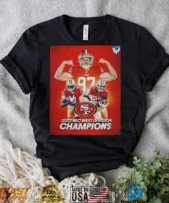 San francisco 49ers winner 2022 nfc west champions shirt