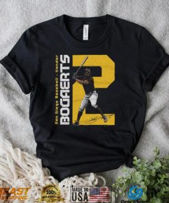 Xander Bogaerts San Diego Padres Vertical Signature Shirt
