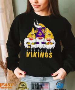 Xmas Mery Christmas Gnomies Minnesota Vikings Christmas T Shirt