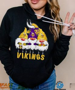 Xmas Mery Christmas Gnomies Minnesota Vikings Christmas T Shirt