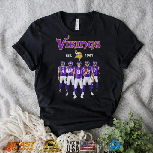 Minnesota Vikings Est 1961 champions 2022 shirt