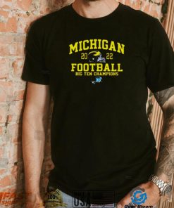 Mden university of michigan football 2022 big ten champions shirt