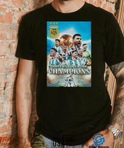 Qatar 2022 World Cup Champions Argentina Lionel Messi Shirt