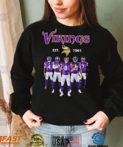 Minnesota Vikings Est 1961 champions 2022 shirt