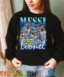 Lionel Messi Vintage Bootleg Shirt