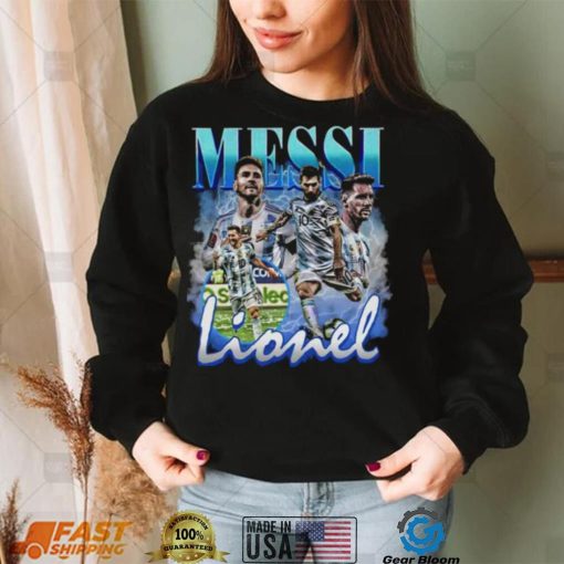 Lionel Messi Vintage Bootleg Shirt