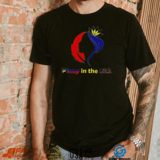 Pinay in the USA logo shirt