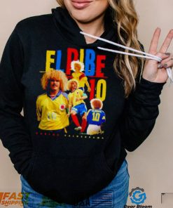 el Pibe Carlos Valderrama soccer shirt