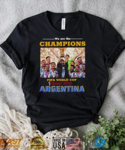 We Are The Champions, Fifa World Cup Qatar 2022 T Shirt