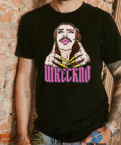 Wreckno cartoon wreckno merch wreckno butterfly beanie Tee