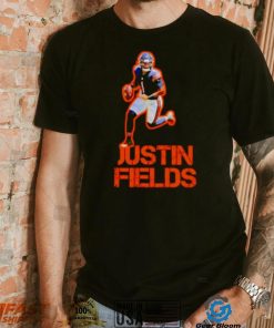 justin Fields Chicago Bears running shirt