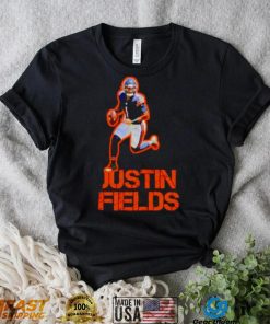 justin Fields Chicago Bears running shirt