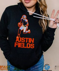 justin Fields Chicago Bears running shirt