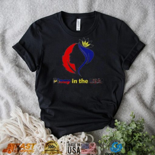 Pinay in the USA logo shirt