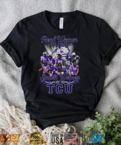 Real Women love football smart Women love the TCU Horned Frogs team 2022 shirt