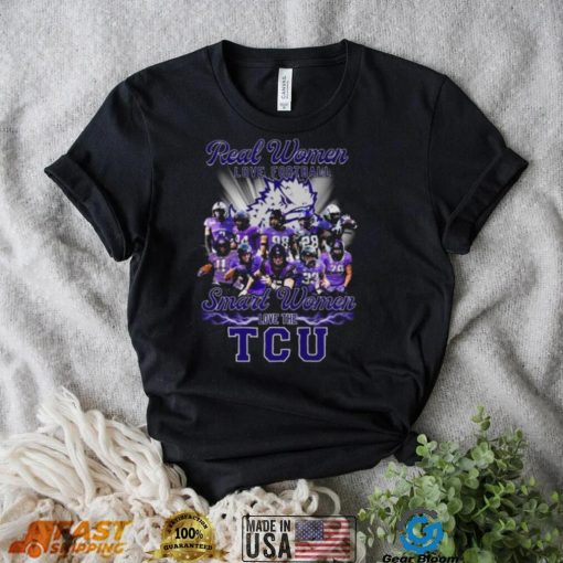 Real Women love football smart Women love the TCU Horned Frogs team 2022 shirt