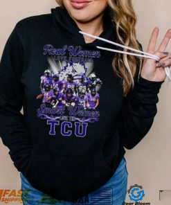 Real Women love football smart Women love the TCU Horned Frogs team 2022 shirt