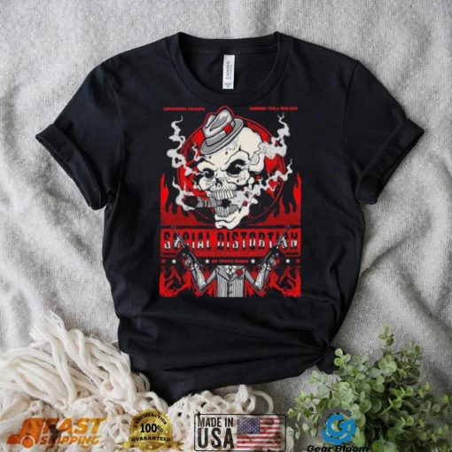 Smiking Skull Don’t Take Me For Granted Social Distortion Punk Rock Band Shirt