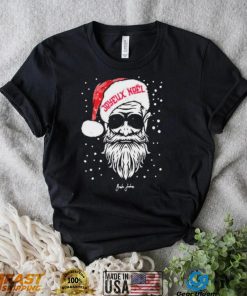 santa clause joyeux noel christmas shirt t shirt