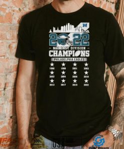 2022 NFC East Champions Philadelphia Eagles Skyline Shirt