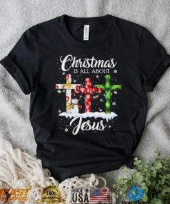 Christmas Is All About Jesus Snow Shirt