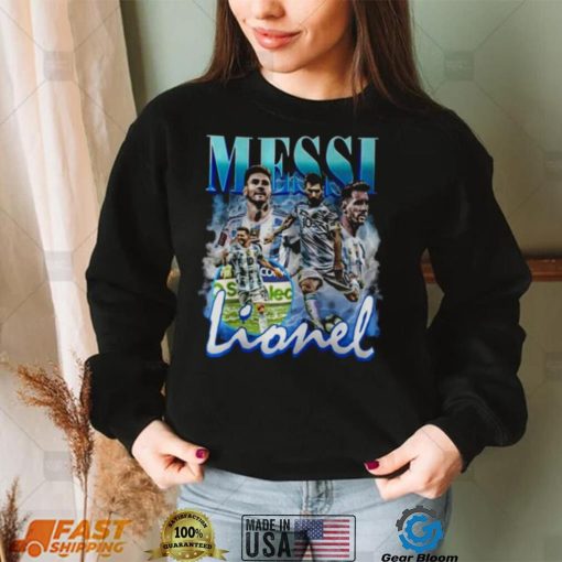 Lionel Messi Legends & Goats Qatar World Cup 2022 Champion T Shirt