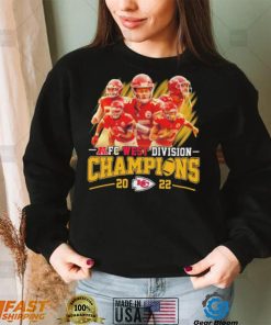 Chiefs Team AFC West Division Champions 2022 Shirt