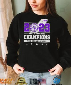 2023 Fiesta Bowl Champions Tcu Horned Frogs matchup shirt