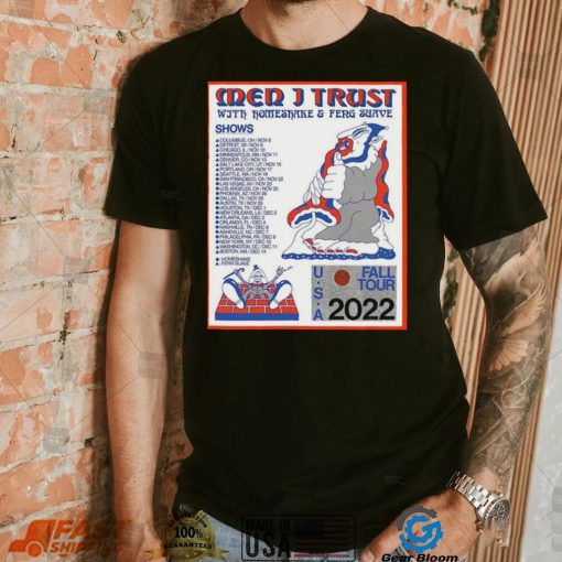 Men I trust usa fall tour 2022 poster shirt