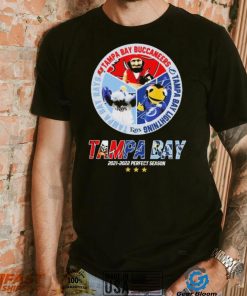 Tampa Bay Buccaneers Tampa Bay Lightning Tampa Bay Rays 2021 2022 Perfect Season Shirt