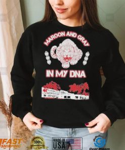 Maroon and gray in my DNA shirt