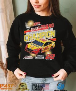 Joey Logano 2022 Champion Nascar Cup Series Shirt