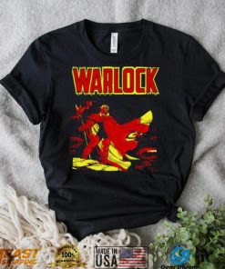 Adam Warlock Red Cape Superhero Marvel Comic Shirt