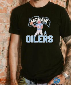 Tennessee Titans steve mcnair oilers shirt