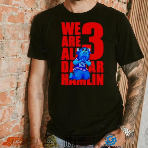 Billy Buffalo We Are All 3 Damar Hamlin Shirt