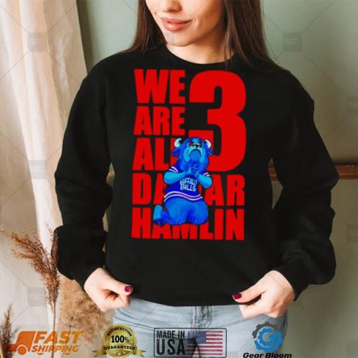 Billy Buffalo We Are All 3 Damar Hamlin Shirt