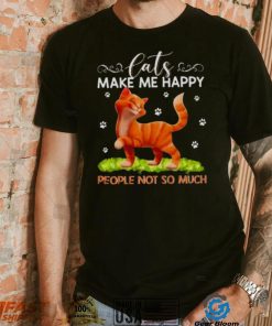 Cats Make Me Happy People Not So Much Shirt 4321c7 0