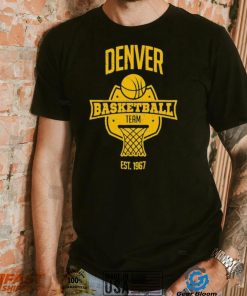 Denver Basketball Team Inspired Denver Nuggets Colorado Basketball Team Shirt