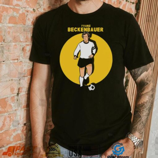 Franz Beckenbauer Retro Cartoon Art shirt