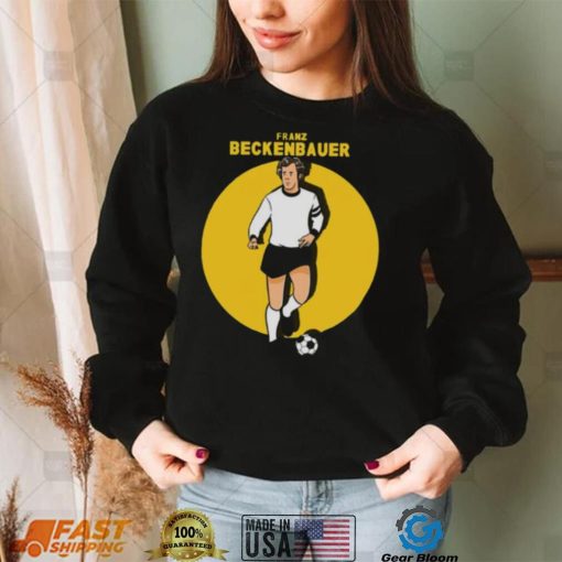 Franz Beckenbauer Retro Cartoon Art shirt