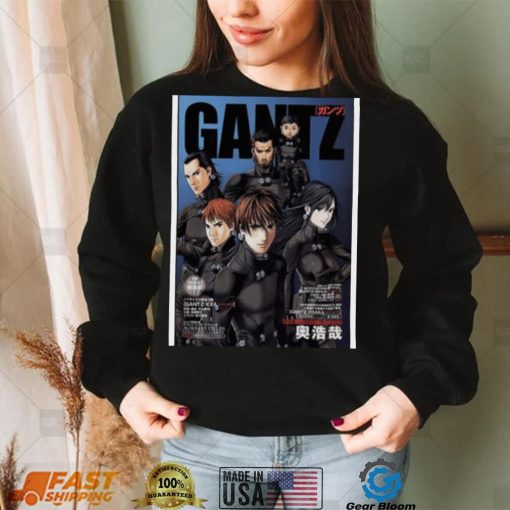 Gantz Action Thriller Manga shirt