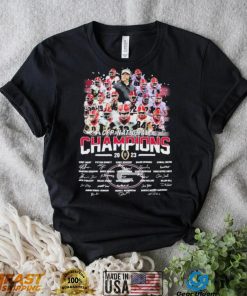 Georgia Bulldogs College Football Team 2023 CFP National Champions Signatures Shirt