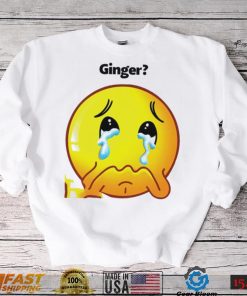 Ginger crying emoji shirt