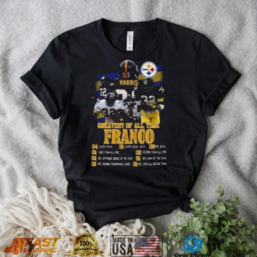 Greatest Of All Time Franco Harris T Shirt