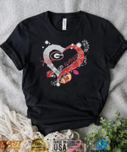 Heart Georgia Bulldogs Go Dawgs 2023 CFP National Champions Shirt